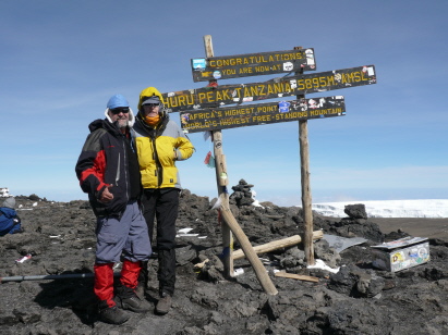 Auf dem Kilimajaro